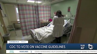 CDC committee to vote on vaccine guidelines