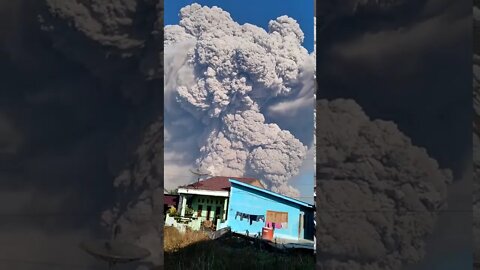 Volcano 'Mt. Sinabung' Creates 5km High Clouds of Ash (02/March/2021)