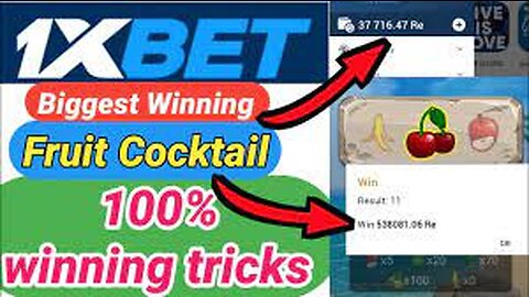 Mystery of 1xbet app fruit coctail game earning revealed
