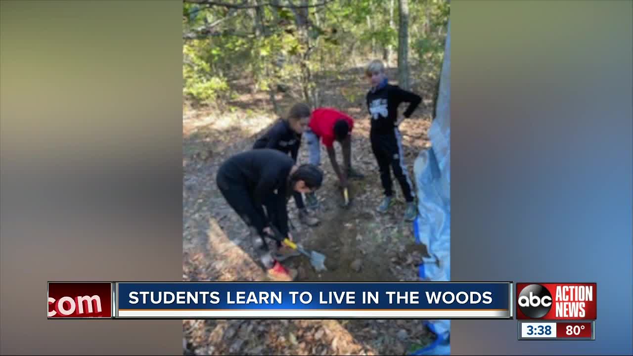 Local students return from field trip in the woods with a new outlook on life