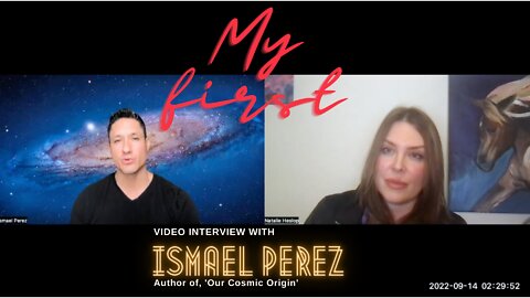 My First Interview with ISMAEL PEREZ