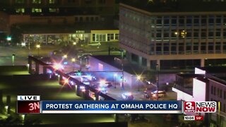 George Floyd death protest in Omaha moves downtown