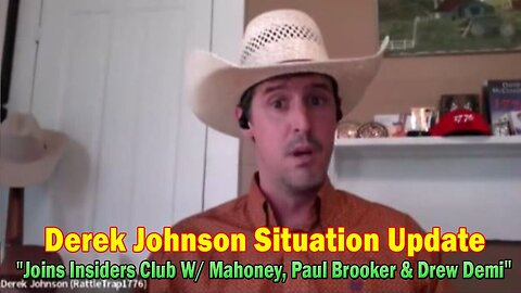 Derek Johnson - Joins Insiders Club W/ Mahoney, Paul Brooker And Drew Demi - July 21..