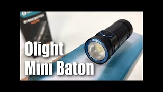 Olight S1 Mini Baton Rechargeable LED Flashlight Review