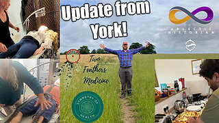 York Update! A week of healing sessions & adventures with Andrew, Laura, Maty, & Dale! #lucialight