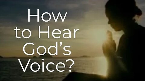 NEED to Know How to Be Closer to God? Here's How to Hear God's Voice!