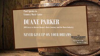 Paul Live with Country Music Artist Duane Parker