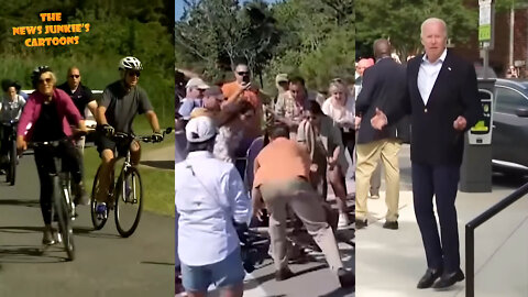 Biden: "I want to ride my bicycle, I want to ride it where I like..."