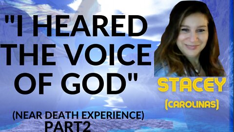 SHOCKED by the voice of GOD, years of trauma, NDE near death experience