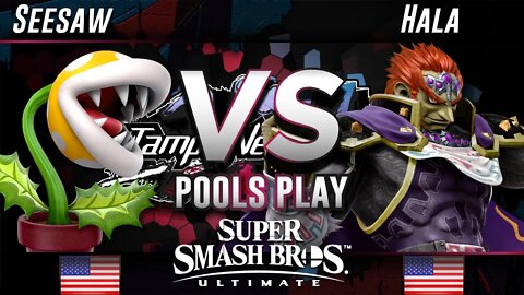 seesaw (Piranha Plant) vs. Hala (Ganondorf/Ike) - Ultimate Pools - TNS 8