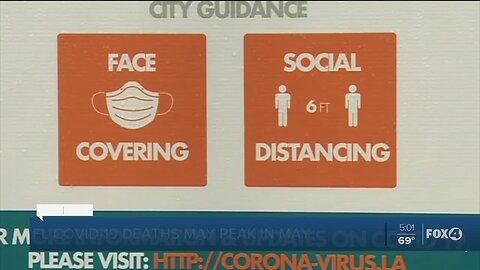 The Florida Department of Health says keep following social distance guidelines