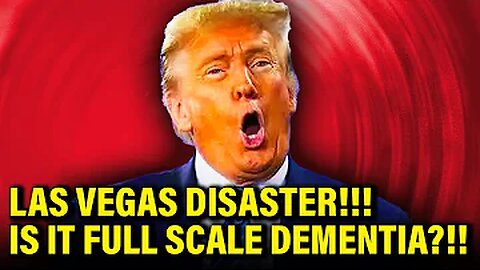 Trump Quickly IMPLODES on Stage in Vegas after CRUSHING Verdict