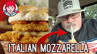 Wendy's NEW Italian Mozzarella Chicken Sandwich is STRONG! - Bubba's Drive Thru Food Review