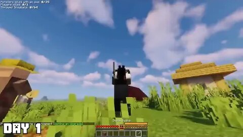 3 @ I Survived 100 Days as the HEADLESS HORSEMAN in Minecraft