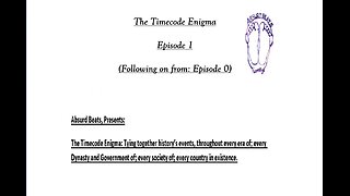 The Timecode Enigma: Episode 2