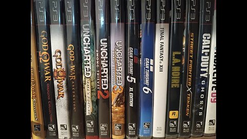 Bora conferir minha coleção de PlayStation 3 ?