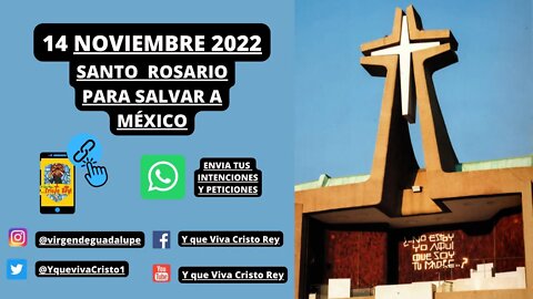 ROSARIO PARA SALVAR A MÉXICO: VIVA CRISTO REY #Rosario #rosariohoy #ROSARIO #vivacristorey #iglesia