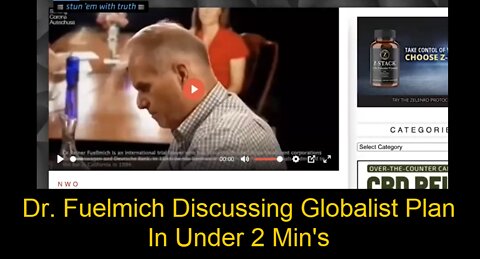 Dr Reiner Fuelmich On Globalist Strategy In Under 2 Min's