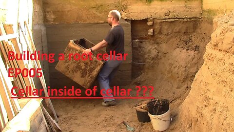 Building a root cellar EP005 - Cellar inside of cellar