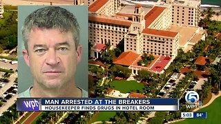 Suspect arrested after cocaine, marijuana, MDMA found in hotel room at The Breakers