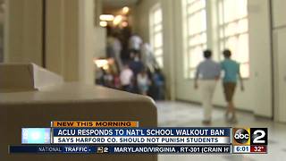 ACLU: Let students participate in school walkout