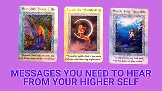 Messages You Need To Hear From Your Higher Self | Spiritual Guidance | Tarot Reading