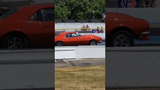 Monte Carlo vs Camaro drive by