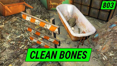 Finding Squeaky Clean Bones | Fallout 4 Unmarked | Ep. 803