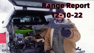 Range Report 12-10-22