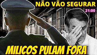 21h Militares já sabem o que vão fazer em caso de prisão de Bolsonaro