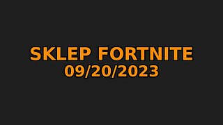 Sklep Fortnite #5 09/20/2023