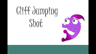 Cliff Jumping Shot
