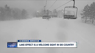 Lake effect snow a welcome sight in Ski Country