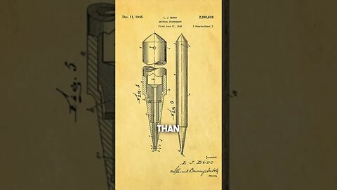 The Invention of the Ballpoint. Full Video on My Channel.