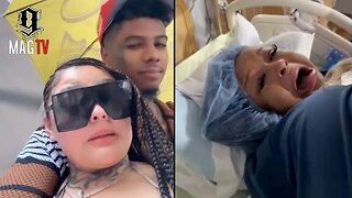 Blueface & "BM" Jaidyn Alexis Party In Miami While Chrisean Gives Birth! 👶🏽