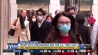 CDC: Coronavirus masks not recommended for healthy people