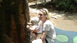 Logan Xavier (2013-05-13) Lilly at the Zoo