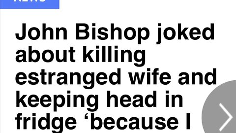 John Bishop has now joined in the kick Jeremy Clarkson for what he said