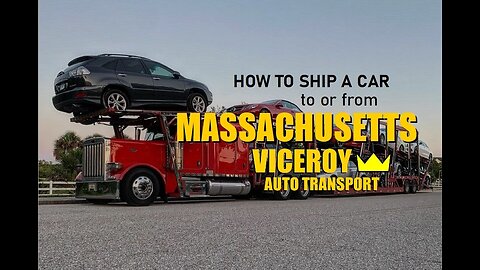 How to Ship a car to or from Massachusetts