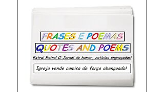 Notícias engraçadas: Igreja vende camisa de força abençoada! [Frases e Poemas]