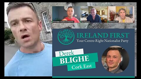 DEREK BLIGHE Puts Ireland First | Interview by Paul Fitzsimons & Fintan Dunne