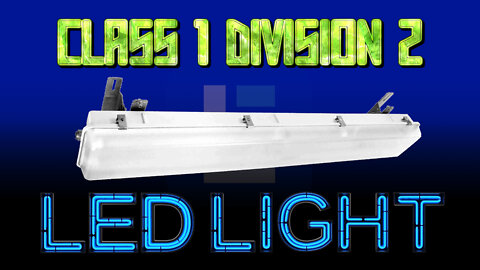 Class 1 Division 2 LED Light - Adjustable Stainless Steel Bracket Mount - Corrosion Resistant