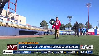 Las Vegas Lights prepare for soccer debut with Cashman Field transition