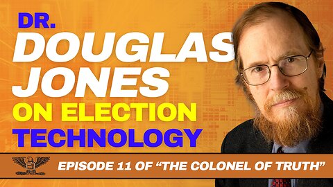 Dr. Douglas Jones Election Technology Expert - U of Iowa