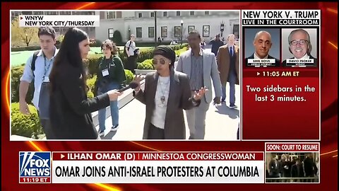 Ilhan Omar: Jewish Students Should Be Protected Even If They're Pro Genocide