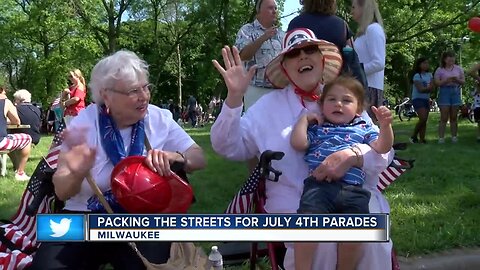 Patriotic spirit on display across area 4th of July parades