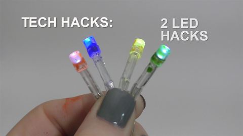 Tech Hacks: easy play with LED