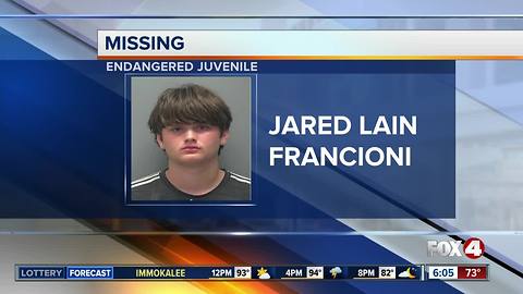 Police search for missing juvenile