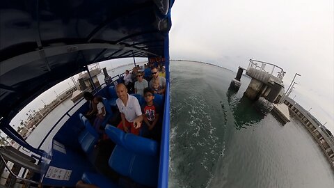 Blasian Babies Family Eat Ramen For Lunch, Ride An E-PediCab, And Go On A Seal Tour, Part 2.