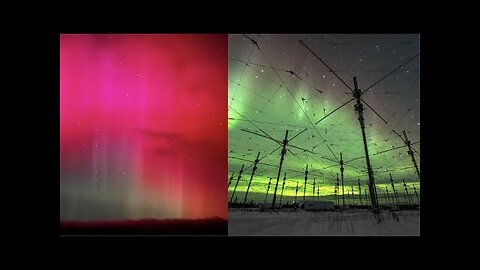 ONE COINCIDENCE AFTER THE NEXT! HAARP IS RUNNING AN _EXPERIMENT_ DURING THE SOLAR FLARE EVENT!